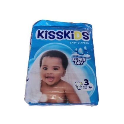 Kisskids Baby Diapers Size 3 Midi 96Pcs