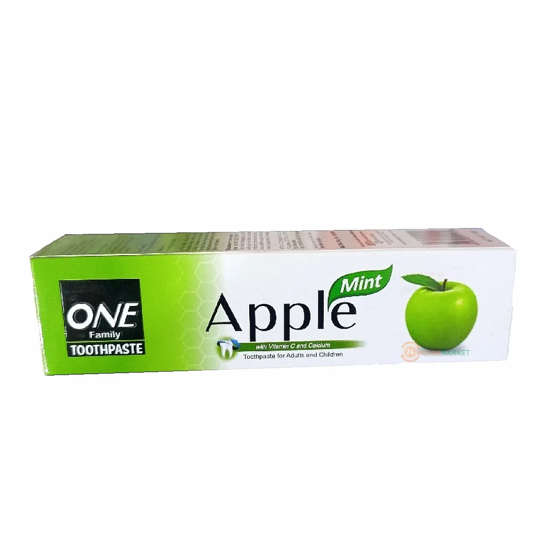 One Family Apple With Vitamin C Toothpaste