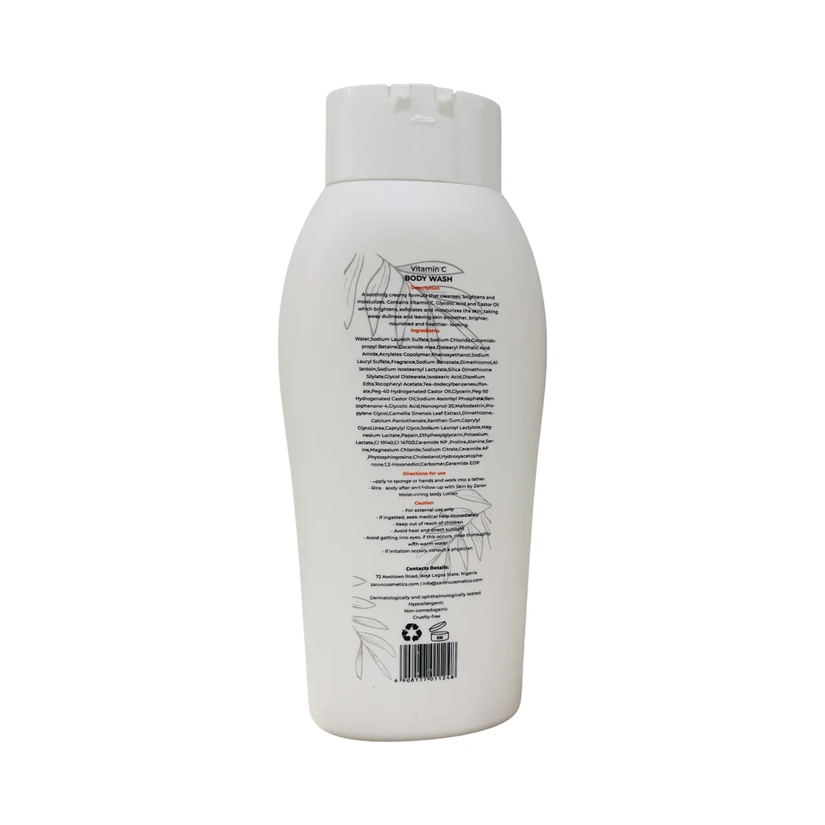 Skin By Zaron Vitamin C Wash - Image 2
