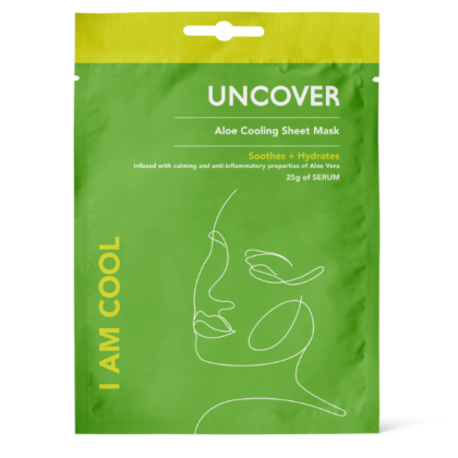 Uncover Aloe Cooling Sheet Mask