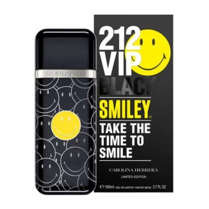 Carolina Herrera 212 VIP Black Smiley