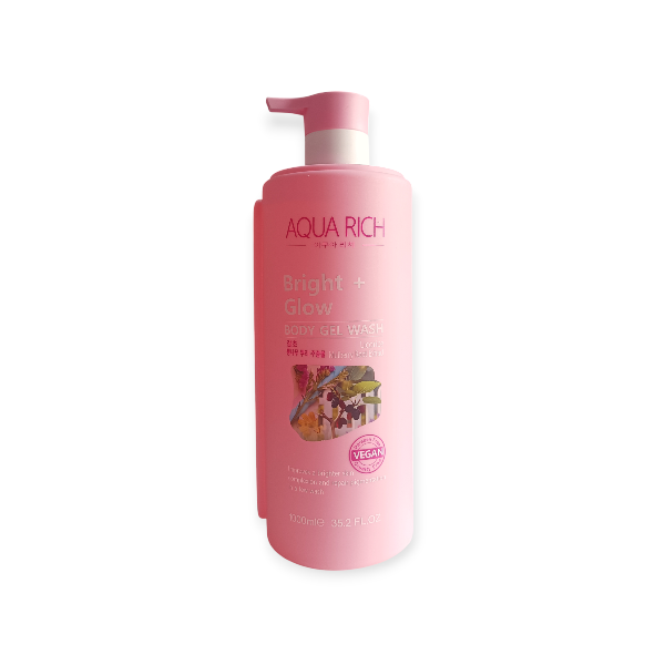 Aqua Rich Bright Glow Body Wash 1000Ml