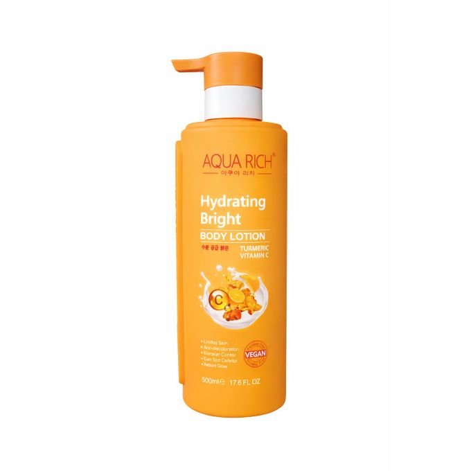 Aqua Rich Hydrating Bright Body Lotion Turmeric Vitamin C 500Ml